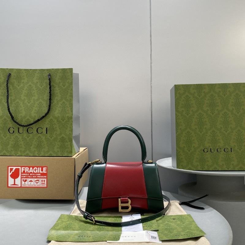 Balenciaga Bags 593546 green highlighted in red